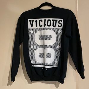 Black Vicious XS Sweater